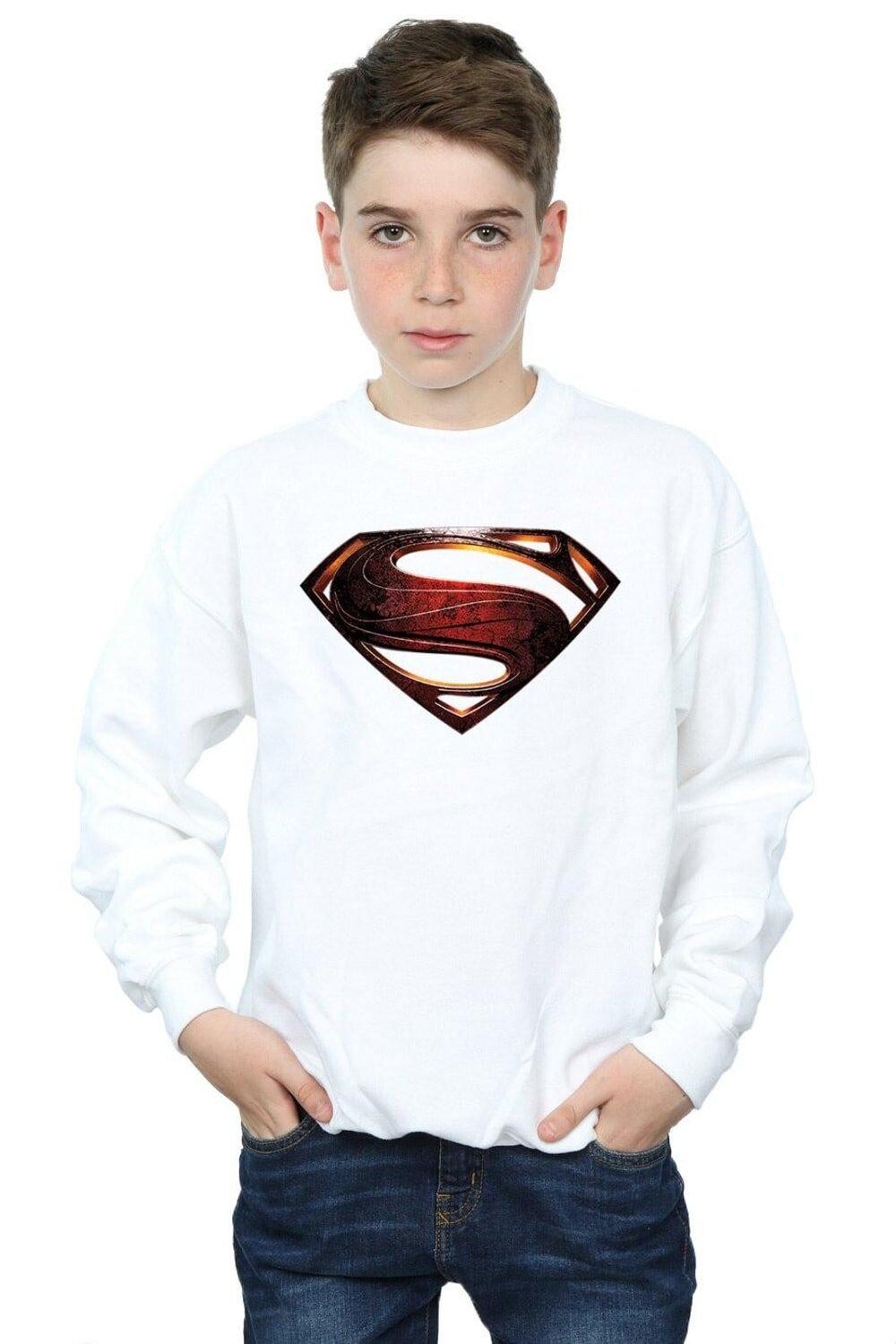 Толстовка с эмблемой Супермена из фильма «Лига справедливости» DC Comics, белый
Толстовка с эмблемой Супермена из фильма «Лига справедливости» DC Comics, белый