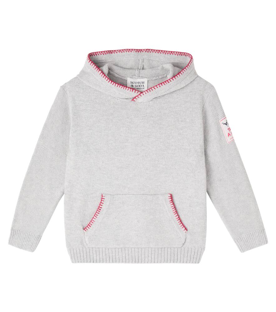 Вышитая вязаная толстовка из хлопковой смеси Scotch & Soda Kids, Grey Melange
Вышитая вязаная толстовка из хлопковой смеси Scotch & Soda Kids, Grey Melange