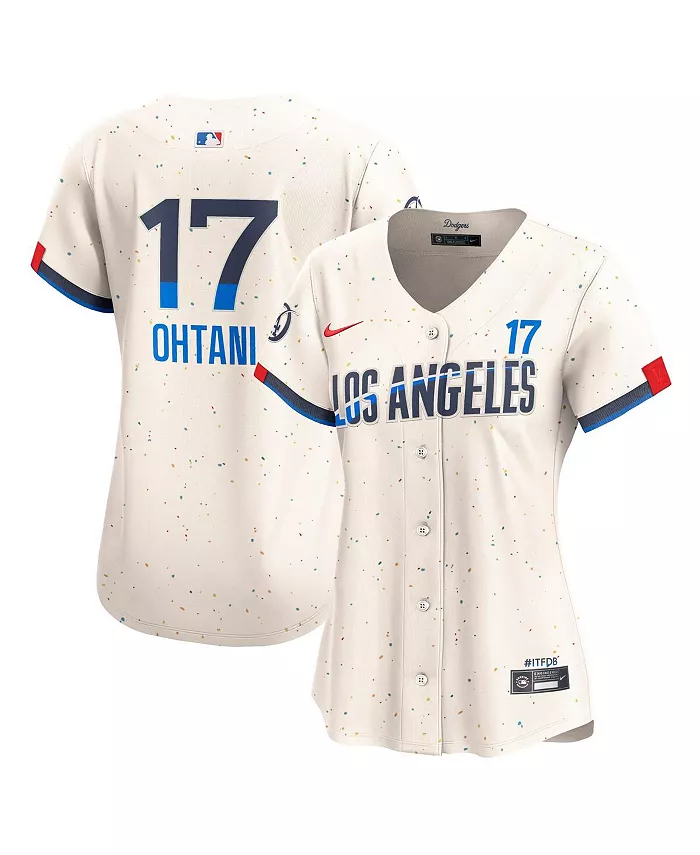 Женская футболка Shohei Ohtani Cream Los Angeles Dodgers City Connect Limited Nike
Женская футболка Shohei Ohtani Cream Los Angeles Dodgers City Connect Limited Nike