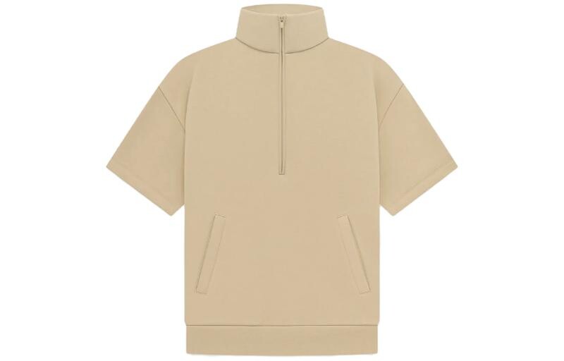 Рубашка с заниженным плечом и полумолнией Fear Of God Essentials, белый
Рубашка с заниженным плечом и полумолнией Fear Of God Essentials, белый