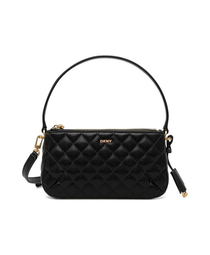 Сумка через плечо Trina с двойной молнией Dkny, черный
Сумка через плечо Trina с двойной молнией Dkny, черный