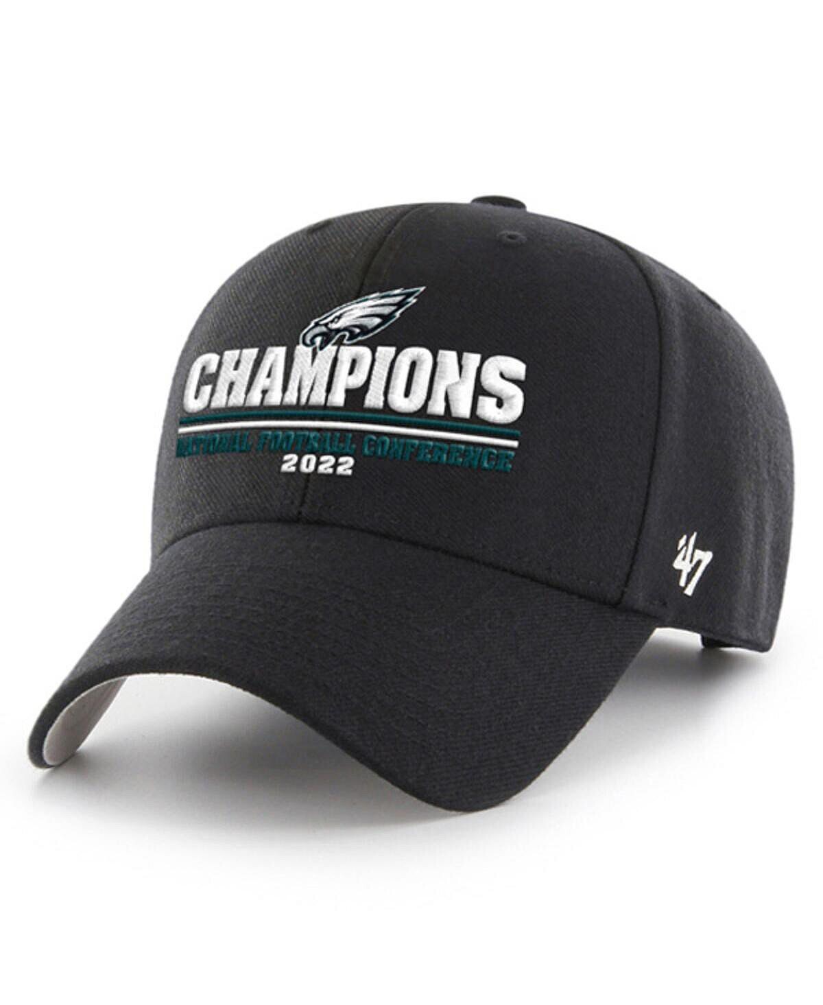 Мужская черная регулируемая кепка Philadelphia Eagles 2022 NFC Champions MVP '47 Brand
Мужская черная регулируемая кепка Philadelphia Eagles 2022 NFC Champions MVP '47 Brand