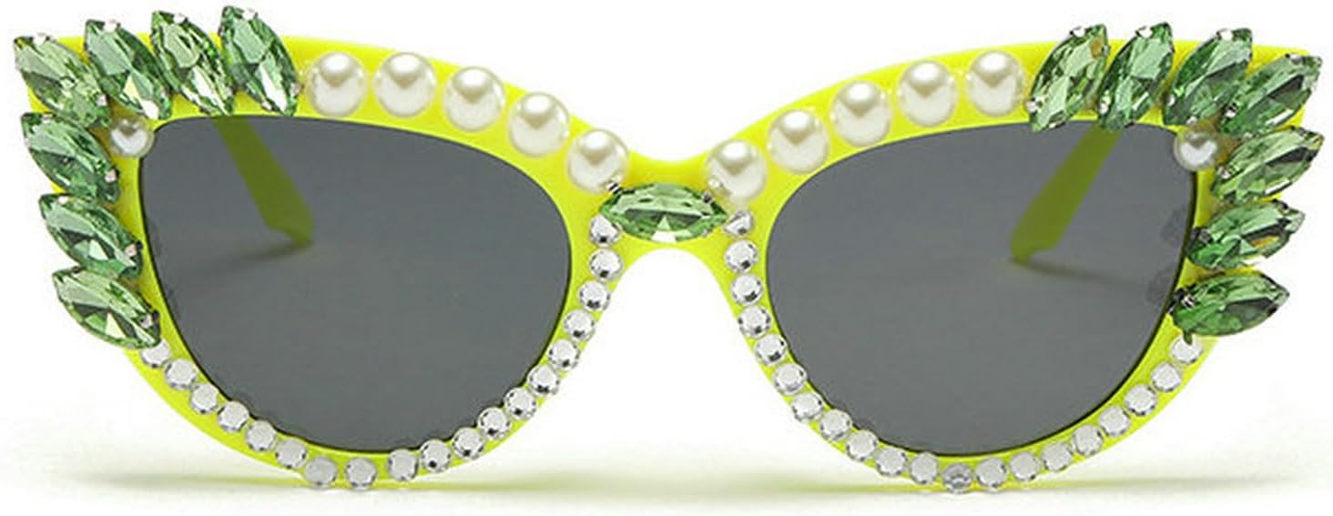 Новые солнцезащитные очки COTIA с бриллиантами для женщин, модные, в форме «кошачьего глаза», с кристаллами, стразами и жемчугом, ручная работа. Солнцезащитные очки, Green
Новые солнцезащитные очки COTIA с бриллиантами для женщин, модные, в форме «кошачьего глаза», с кристаллами, стразами и жемчугом, ручная работа. Солнцезащитные очки, Green