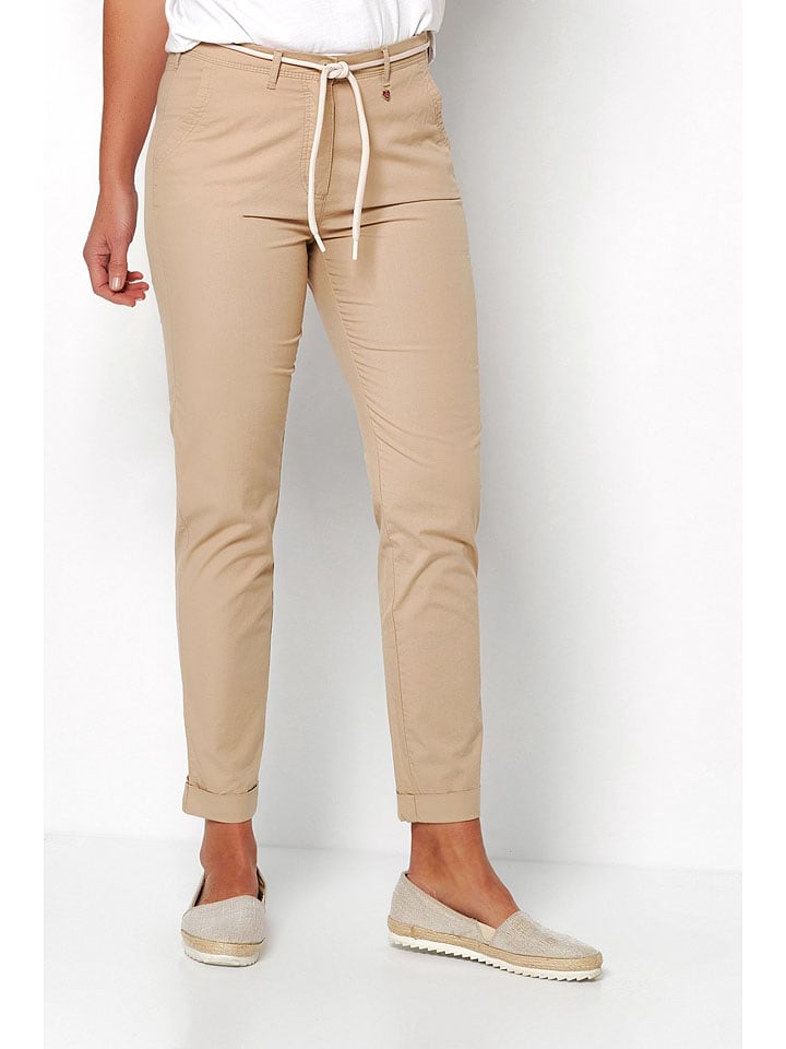Тканевые брюки Relaxed by TONI, бежевый
Тканевые брюки Relaxed by TONI, бежевый