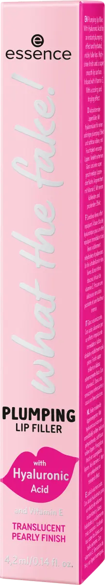 Блеск для губ What The Fake! Наполнитель для губ «О моя пухленькая!» 01 4,20мл essence
Блеск для губ What The Fake! Наполнитель для губ «О моя пухленькая!» 01 4,20мл essence