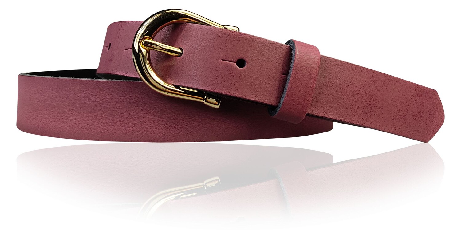 Кожаный ремень FRONHOFER, бордо 
Кожаный ремень FRONHOFER, бордо