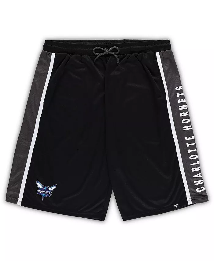 Мужские черные шорты Charlotte Hornets Big and Tall Referee Iconic Mesh Fanatics
Мужские черные шорты Charlotte Hornets Big and Tall Referee Iconic Mesh Fanatics