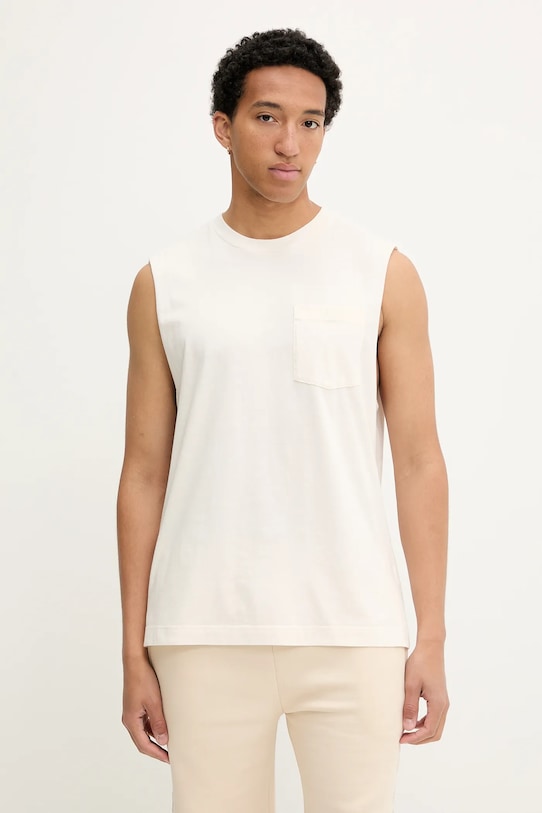 Хлопковая футболка Hollister Co., бежевый
Хлопковая футболка Hollister Co., бежевый