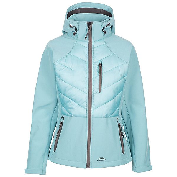 Женская куртка elvira soft shell Trespass, Aquarium Blue
Женская куртка elvira soft shell Trespass, Aquarium Blue