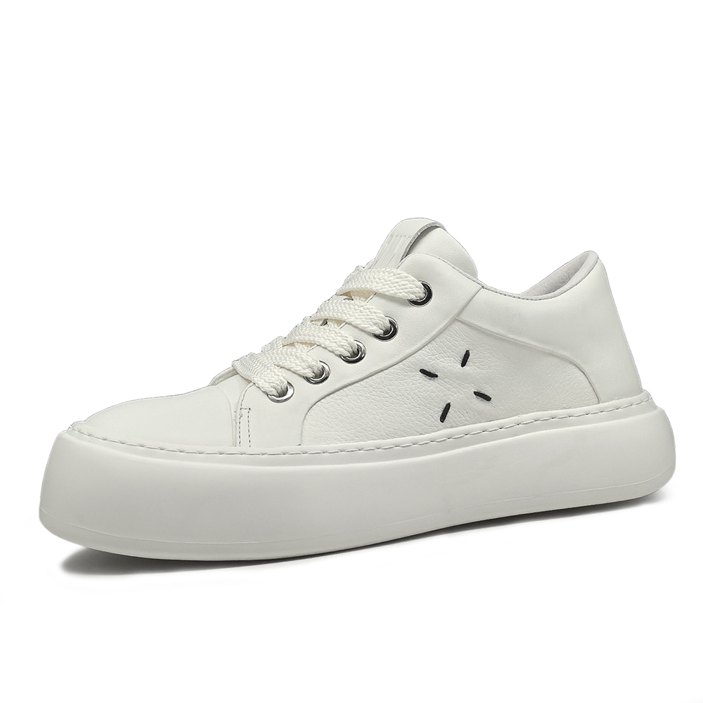 Влагоотводящие, увеличивающие рост, устойчивые к истиранию, нескользящие, низкие повседневные туфли для мужчин SENJIALUO, White
Влагоотводящие, увеличивающие рост, устойчивые к истиранию, нескользящие, низкие повседневные туфли для мужчин SENJIALUO, White