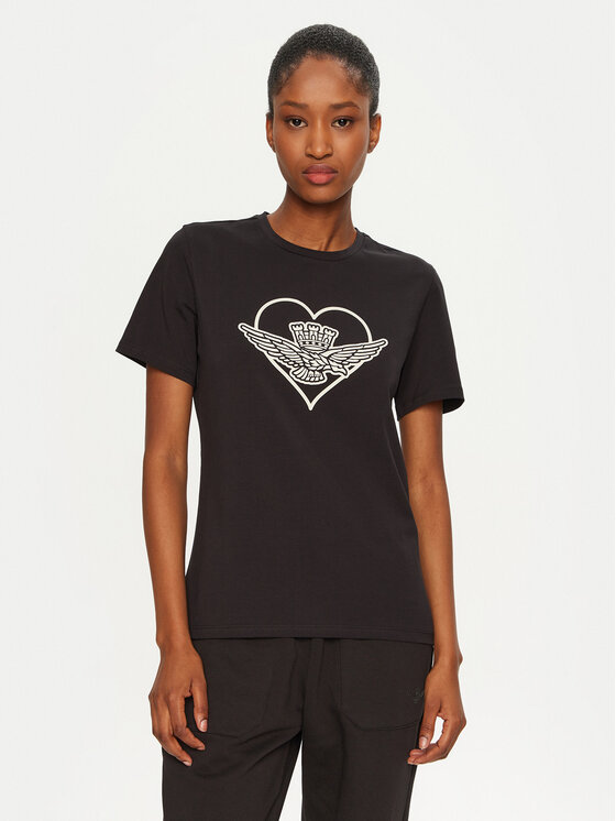 Футболка стандартного кроя Aeronautica Militare, черный
Футболка стандартного кроя Aeronautica Militare, черный