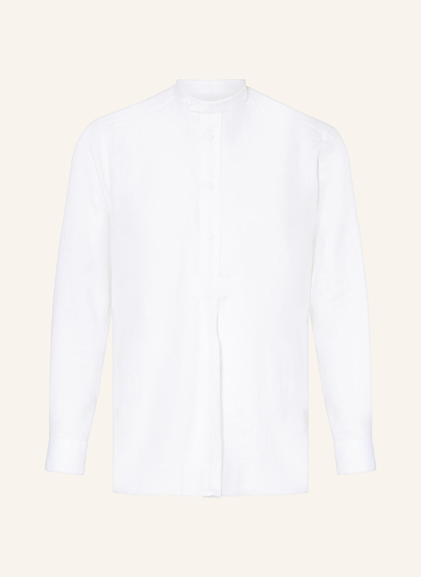 Традиционная рубашка Adam комфортного кроя из льна Johann & Johanna, белый 
Традиционная рубашка Adam комфортного кроя из льна Johann & Johanna, белый