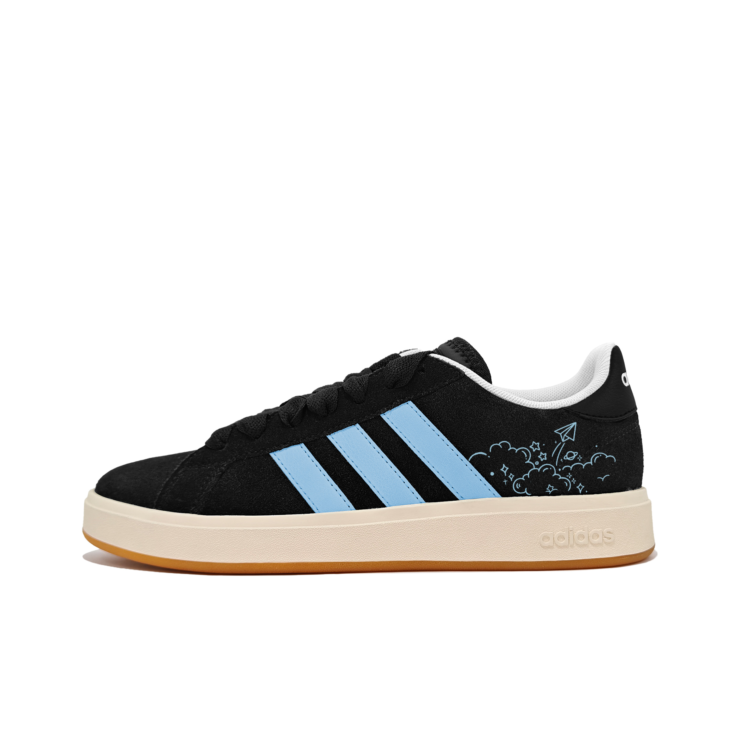 Adidas Grand Court Base 00s Sea Salt Journal Abrasion Resistant Low top Skateboard Shoes Unisex Blue Black
Adidas Grand Court Base 00s Sea Salt Journal Abrasion Resistant Low top Skateboard Shoes Unisex Blue Black