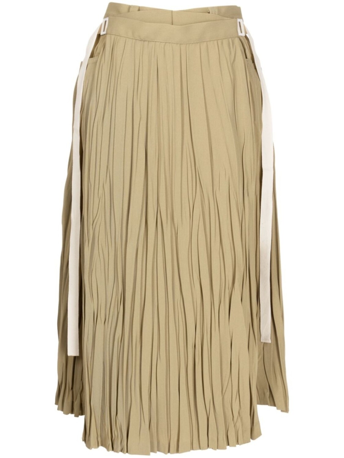 Плиссированная юбка-миди с запахом Toga, зеленый
Плиссированная юбка-миди с запахом Toga, зеленый