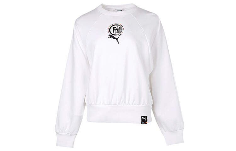 Толстовка женская белая Puma 
Толстовка женская белая Puma