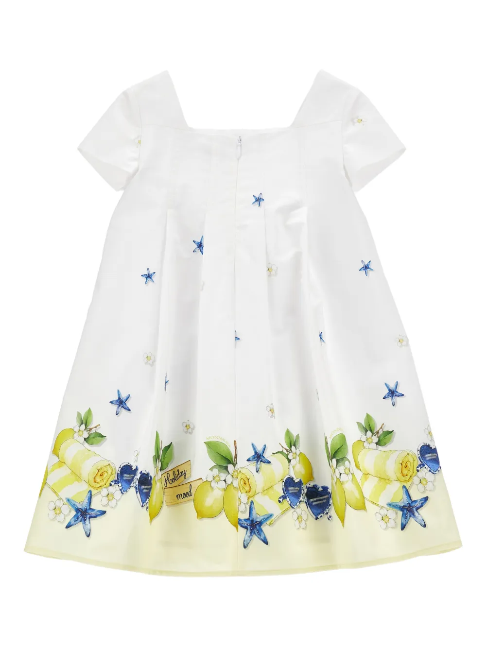 Платье с принтом Monnalisa, белый
Платье с принтом Monnalisa, белый