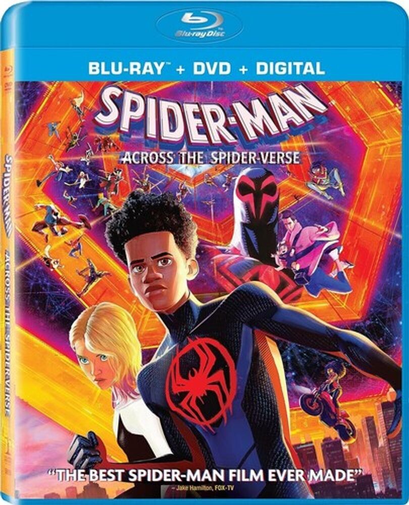Диск Blu-ray Spider-Man: Across the Spider-Verse
Диск Blu-ray Spider-Man: Across the Spider-Verse