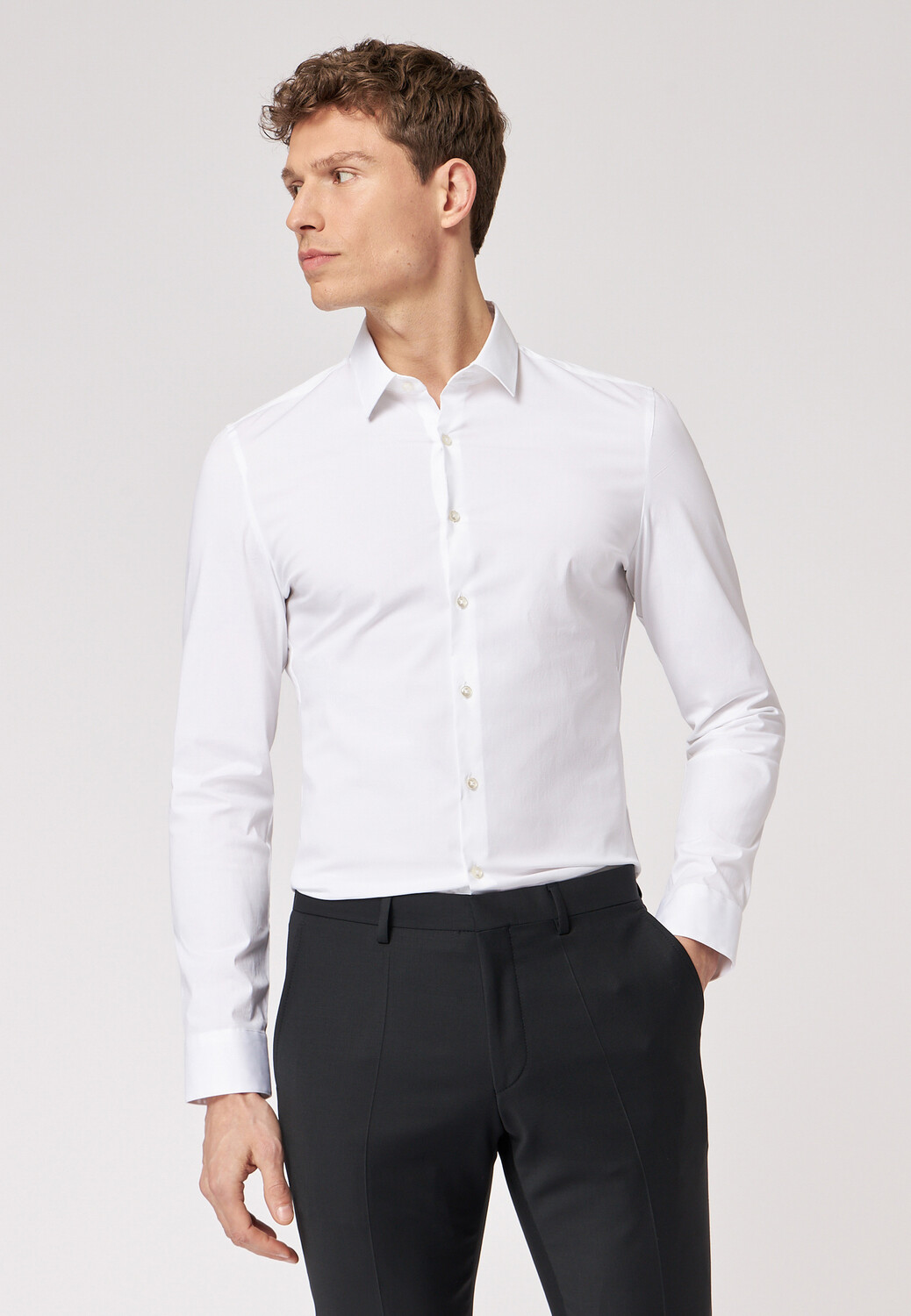 Рубашка Roy Robson Business Business im Slim Fit mit Kontrastknöpfen, белый
Рубашка Roy Robson Business Business im Slim Fit mit Kontrastknöpfen, белый