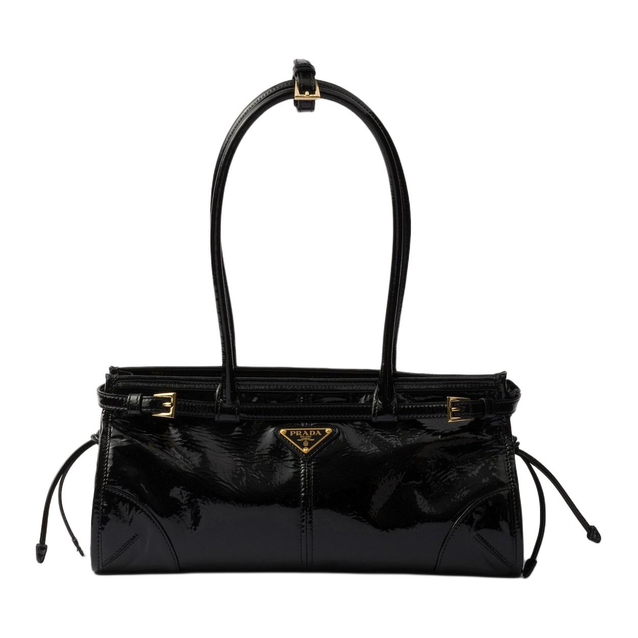 PRADA Бонни Патент Лезер, Коровья Кожа Сумка через плечо средний размер женская черная
PRADA Бонни Патент Лезер, Коровья Кожа Сумка через плечо средний размер женская черная