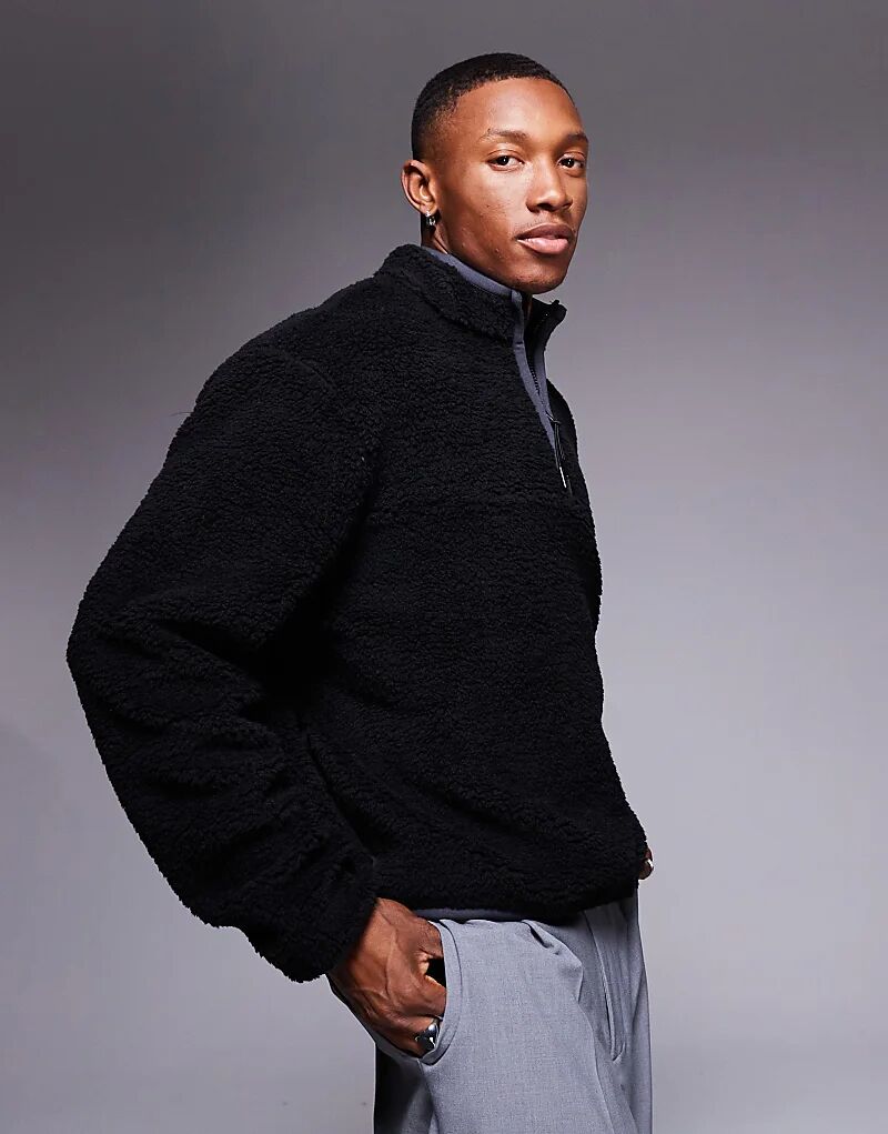 Свободный свободный свитшот с застежкой-молнией на половину длины черного цвета ASOS DESIGN
Свободный свободный свитшот с застежкой-молнией на половину длины черного цвета ASOS DESIGN