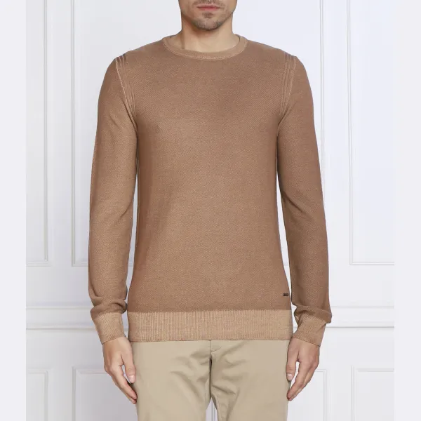 Шерстяной свитер обычного кроя Joop!, коричневый
Шерстяной свитер обычного кроя Joop!, коричневый