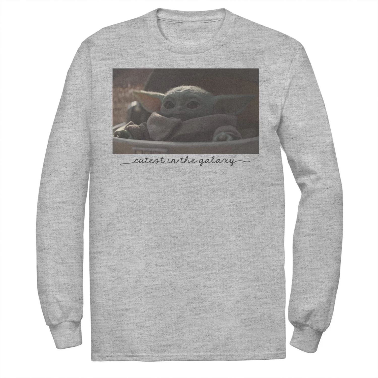 Мужская футболка «Звездные войны, мандалорец, ребенок, самый милый в галактике» Licensed Character
Мужская футболка «Звездные войны, мандалорец, ребенок, самый милый в галактике» Licensed Character