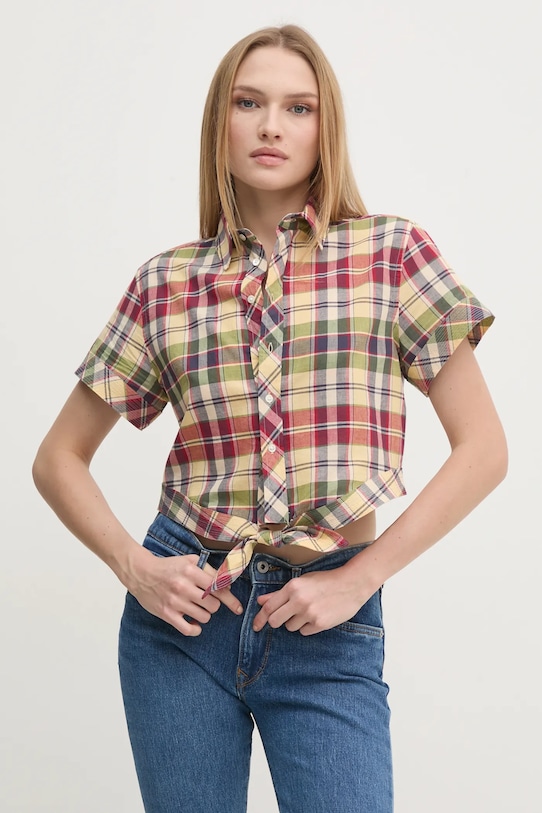 Хлопковая рубашка Polo Ralph Lauren, мультиколор
Хлопковая рубашка Polo Ralph Lauren, мультиколор