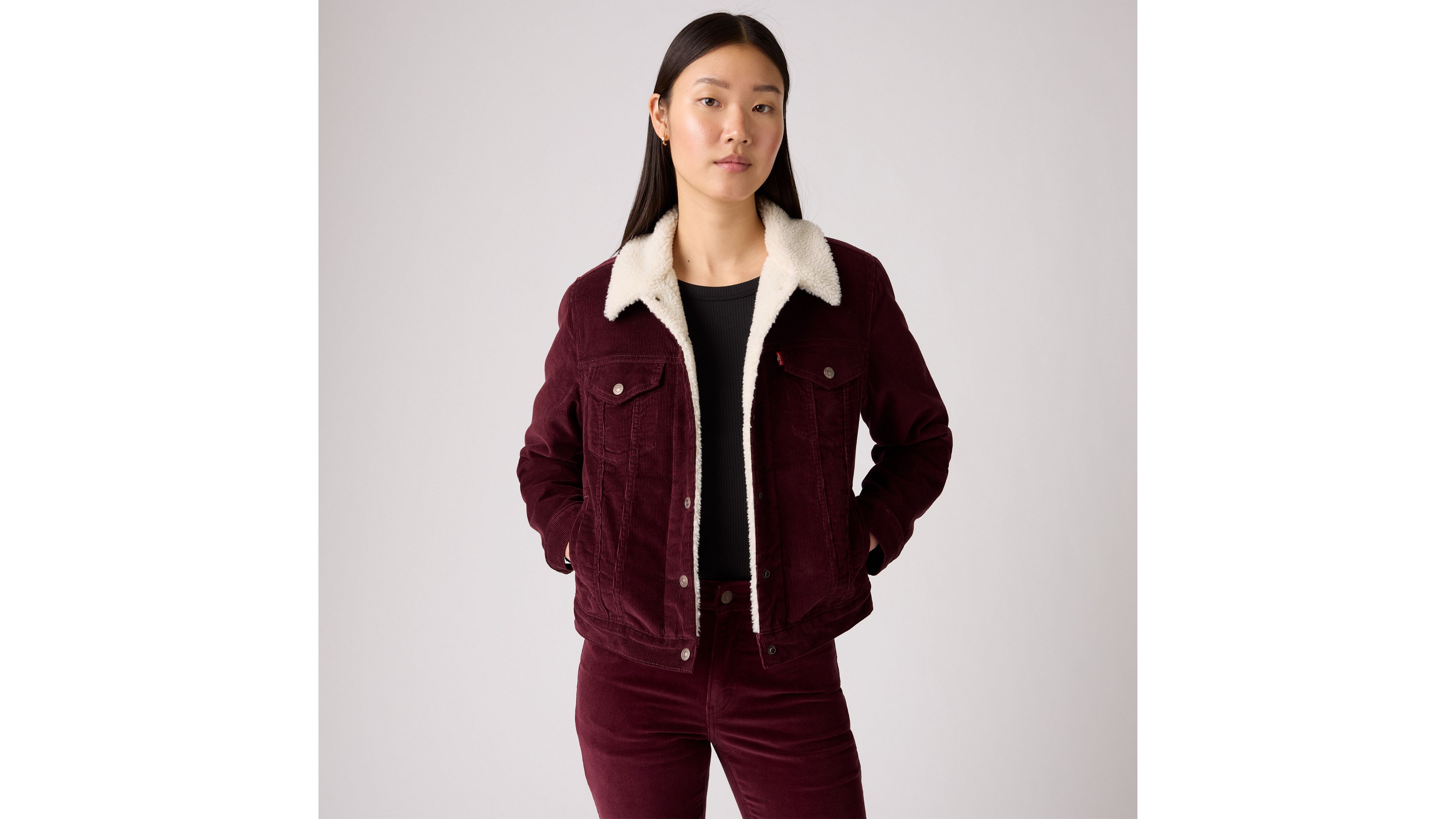 Оригинальная куртка дальнобойщика Sherpa Levi's, Merlot - Red
Оригинальная куртка дальнобойщика Sherpa Levi's, Merlot - Red