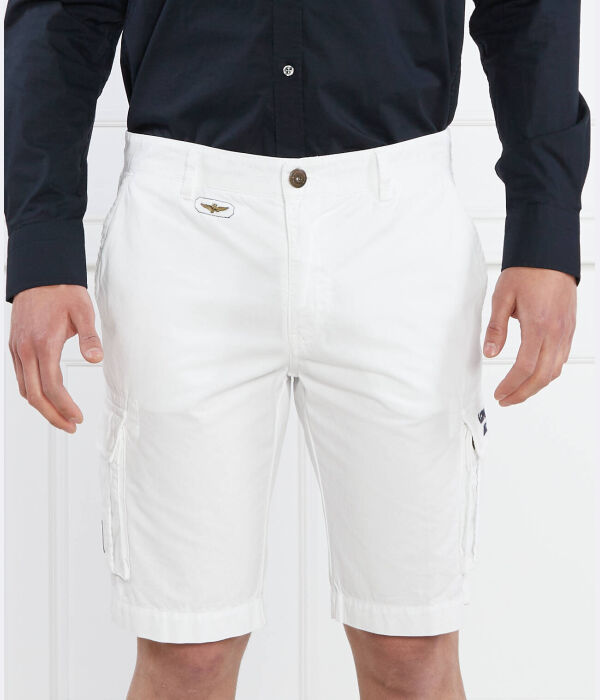 Шорты карго мужские Aeronautica Militare хлопковые, белый
Шорты карго мужские Aeronautica Militare хлопковые, белый