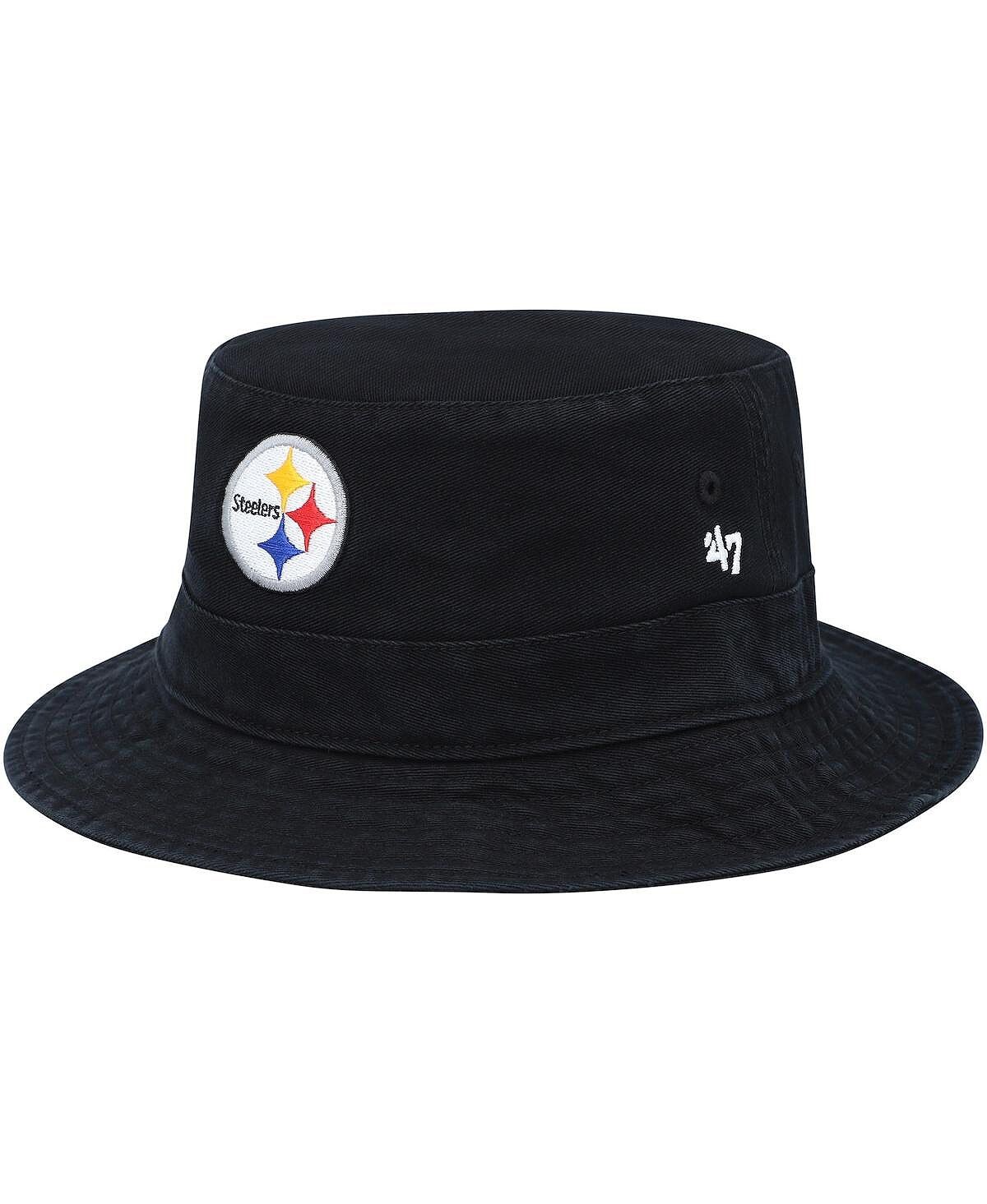 Мужская черная панама Pittsburgh Steelers Primary '47 Brand
Мужская черная панама Pittsburgh Steelers Primary '47 Brand