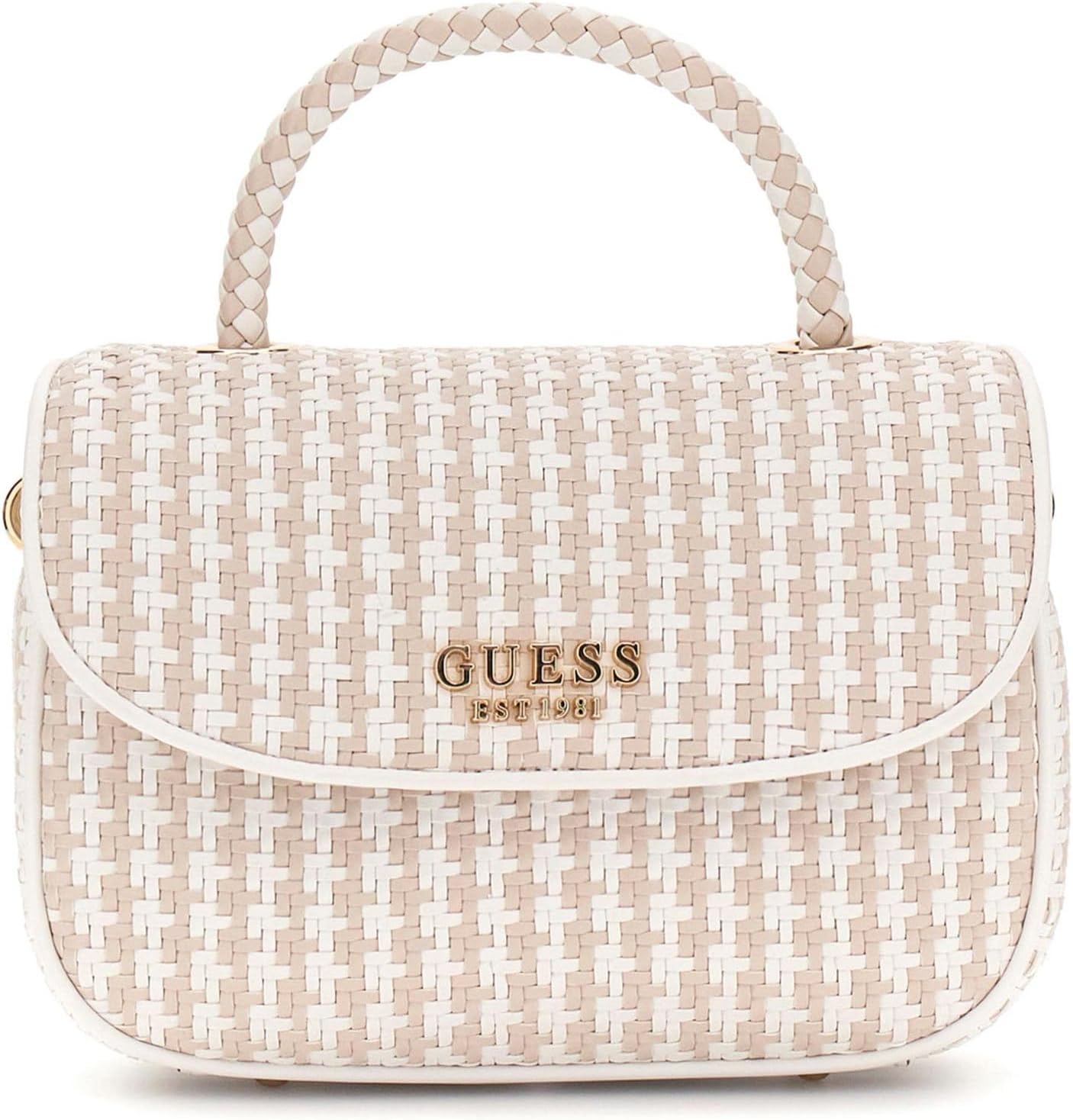 Сумка Mirema Woven с верхней ручкой GUESS, Wml
Сумка Mirema Woven с верхней ручкой GUESS, Wml