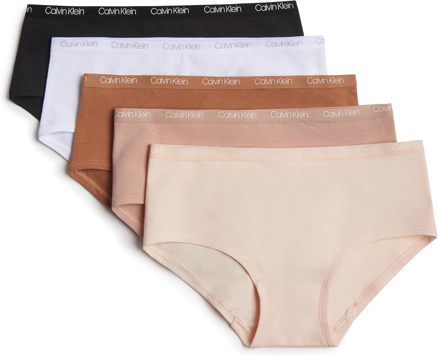 Комплект нижнего белья Calvin Klein Girls Hipster из пяти пар, Naturals
Комплект нижнего белья Calvin Klein Girls Hipster из пяти пар, Naturals