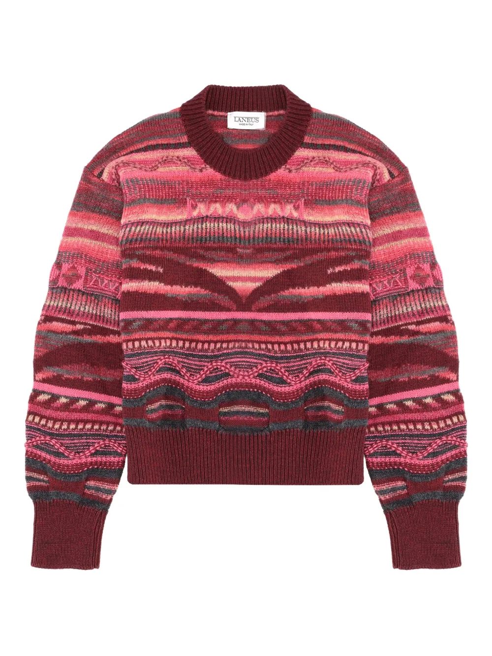 Свитер с узором Laneus, розовый
Свитер с узором Laneus, розовый