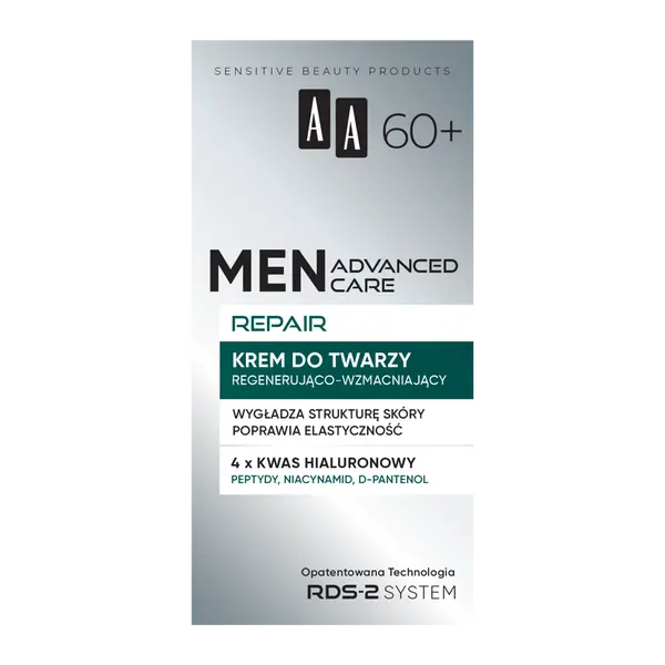 Восстанавливающий крем для лица 60+, 50 мл Aa Men advanced care repair
Восстанавливающий крем для лица 60+, 50 мл Aa Men advanced care repair