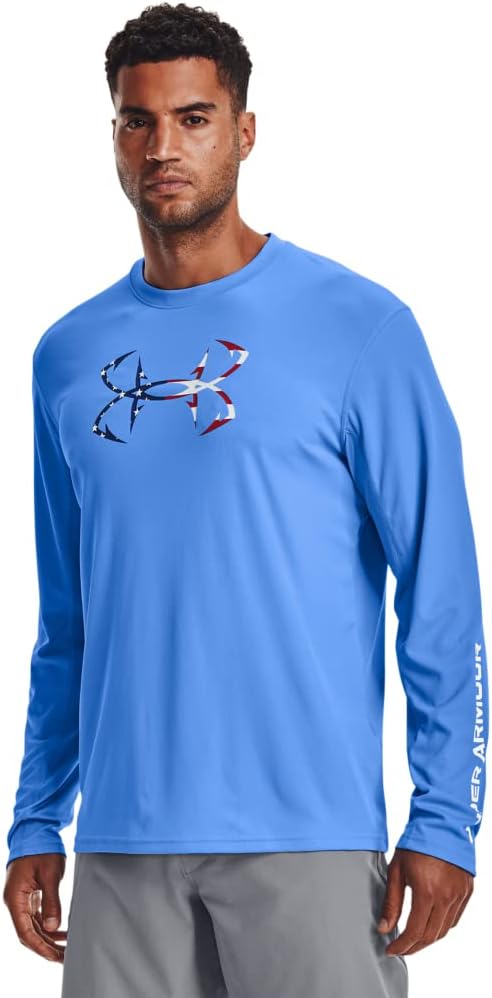 Футболка с длинным рукавом от Under Armour Mens Iso-chill Freedom Hook, Carolina Blue (475)/Royal Blue
Футболка с длинным рукавом от Under Armour Mens Iso-chill Freedom Hook, Carolina Blue (475)/Royal Blue