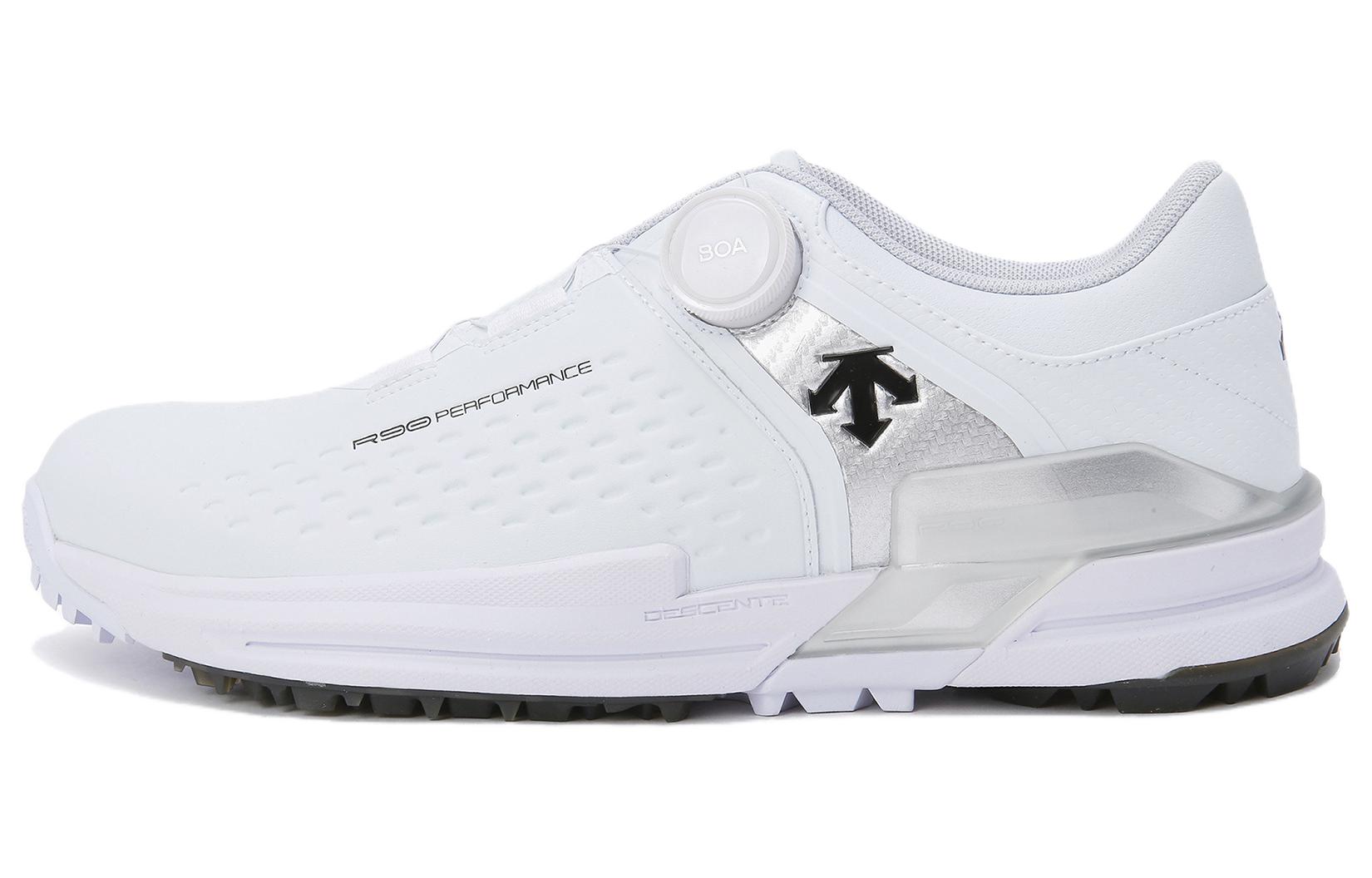 DESCENTE Амортизирующие износостойкие низкие мужские гольф-туфли белого цвета, цвет White
DESCENTE Амортизирующие износостойкие низкие мужские гольф-туфли белого цвета, цвет White