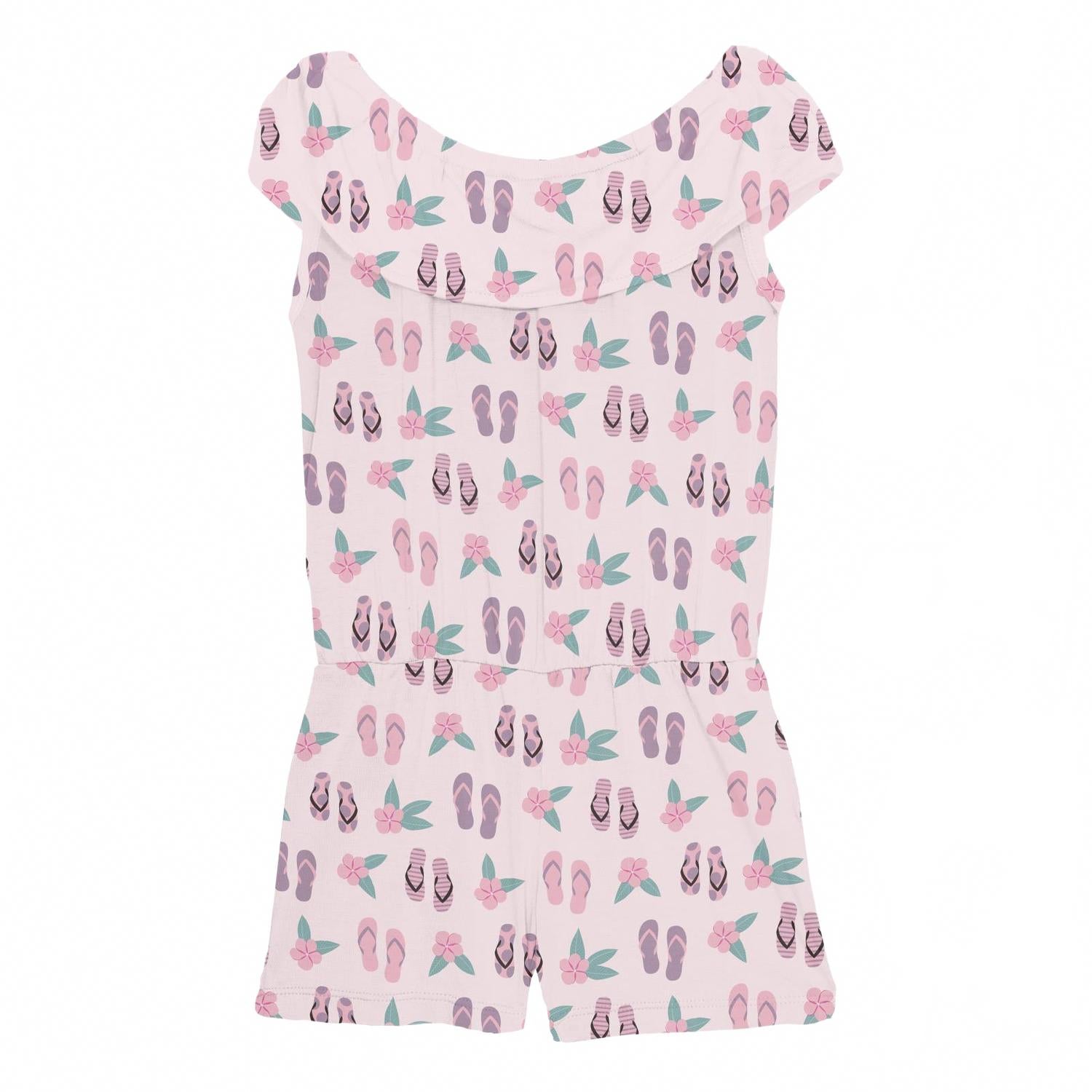 Детский летний комбинезон Shrinking Violet с цветочным принтом и шлепанцами KICKEE
Детский летний комбинезон Shrinking Violet с цветочным принтом и шлепанцами KICKEE