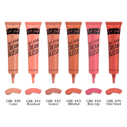 LA GIRL Мягкие матовые кремовые румяна для щек Выберите свой цвет Joy's Cosmetics L.A. Girl
LA GIRL Мягкие матовые кремовые румяна для щек Выберите свой цвет Joy's Cosmetics L.A. Girl