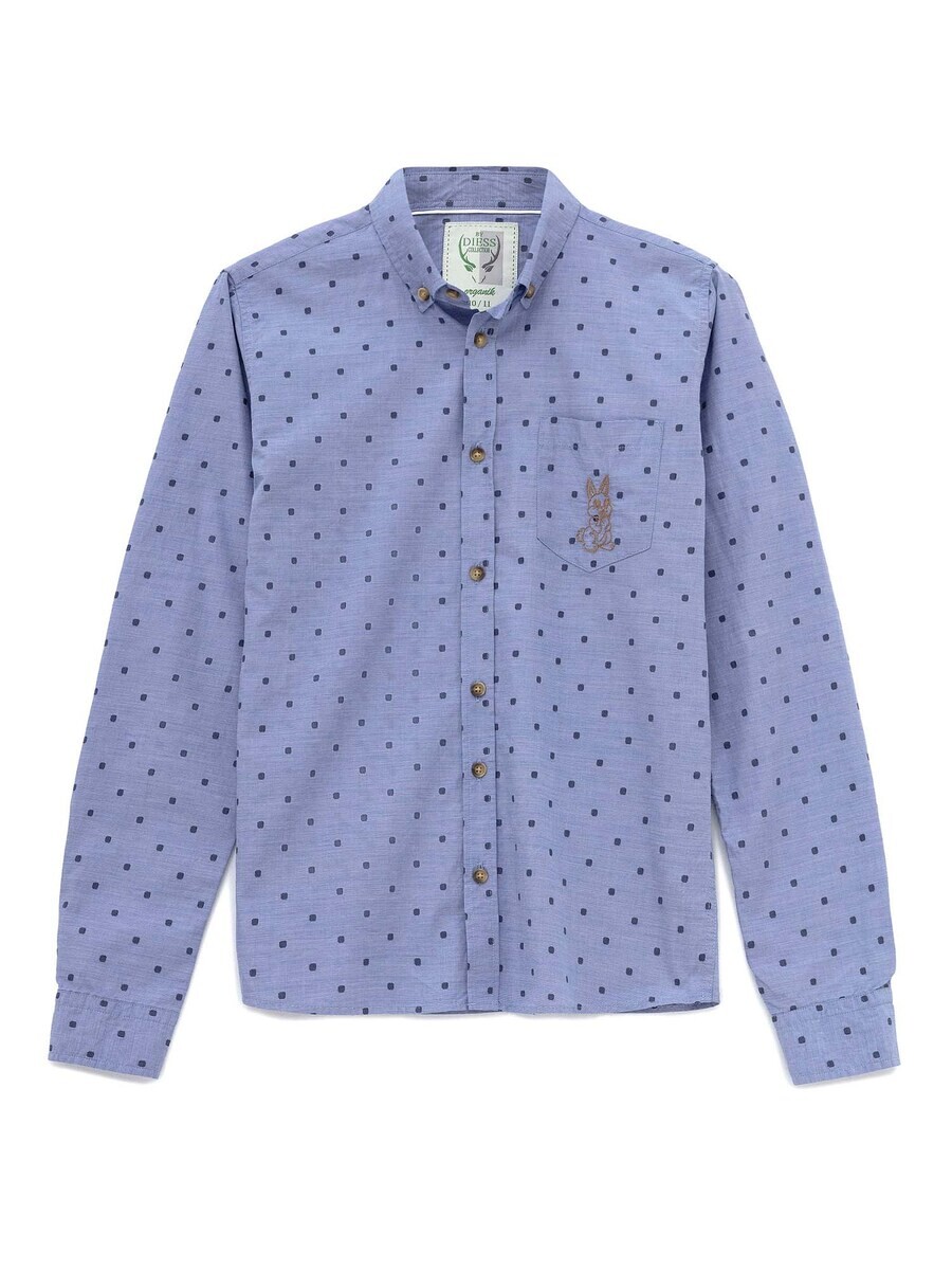 Рубашка By Diess Collection Regular fit Button Up, синий
Рубашка By Diess Collection Regular fit Button Up, синий