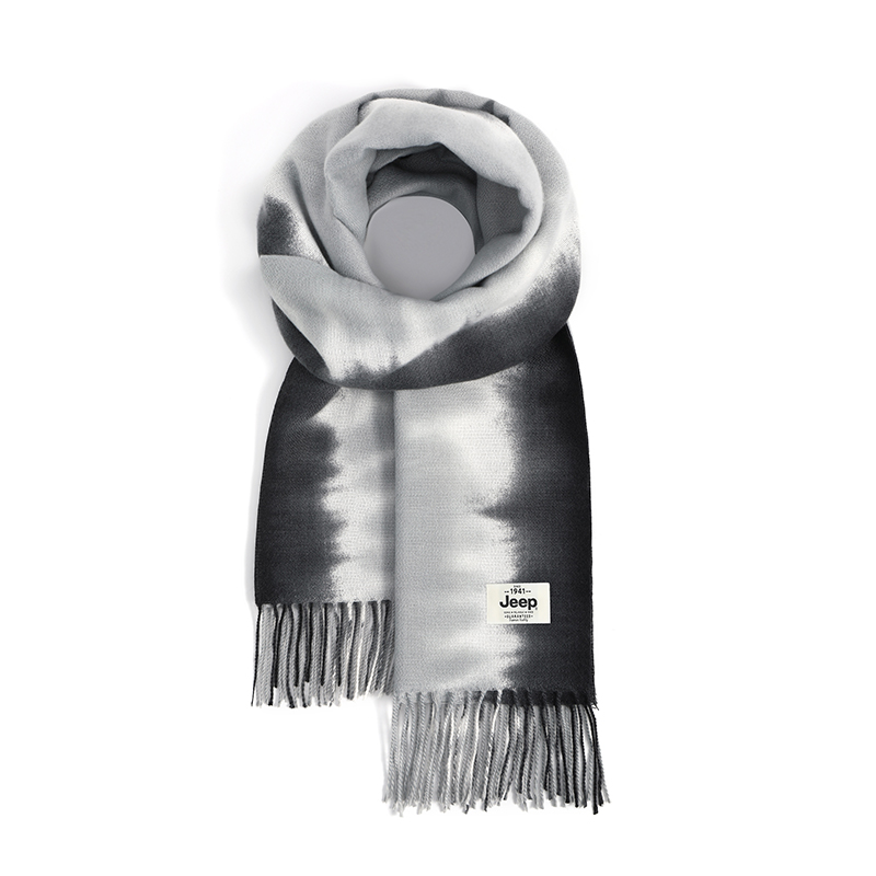 Jeep Полиэстеровый вязаный шарф унисекс, Black Gray
Jeep Полиэстеровый вязаный шарф унисекс, Black Gray