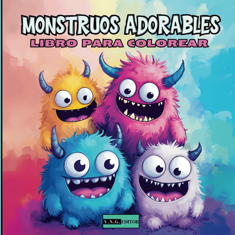 "Monstruos Adorables - Libro para Colorear para Niños y Adultos": Entra en un mundo de monstruos adorables y divertidos con este increíble libro para ... ,Apto para Todas las Edades (Spanish Edition) (Independently published)
"Monstruos Adorables - Libro para Colorear para Niños y Adultos": Entra en un mundo de monstruos adorables y divertidos con este increíble libro para ... ,Apto para Todas las Edades (Spanish Edition) (Independently published)