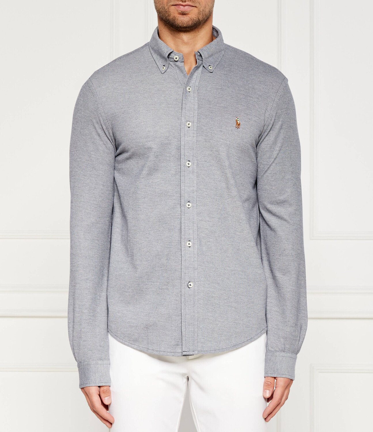 Рубашка POLO RALPH LAUREN KNIT OXFORD Regular Fit, темно-синий
Рубашка POLO RALPH LAUREN KNIT OXFORD Regular Fit, темно-синий