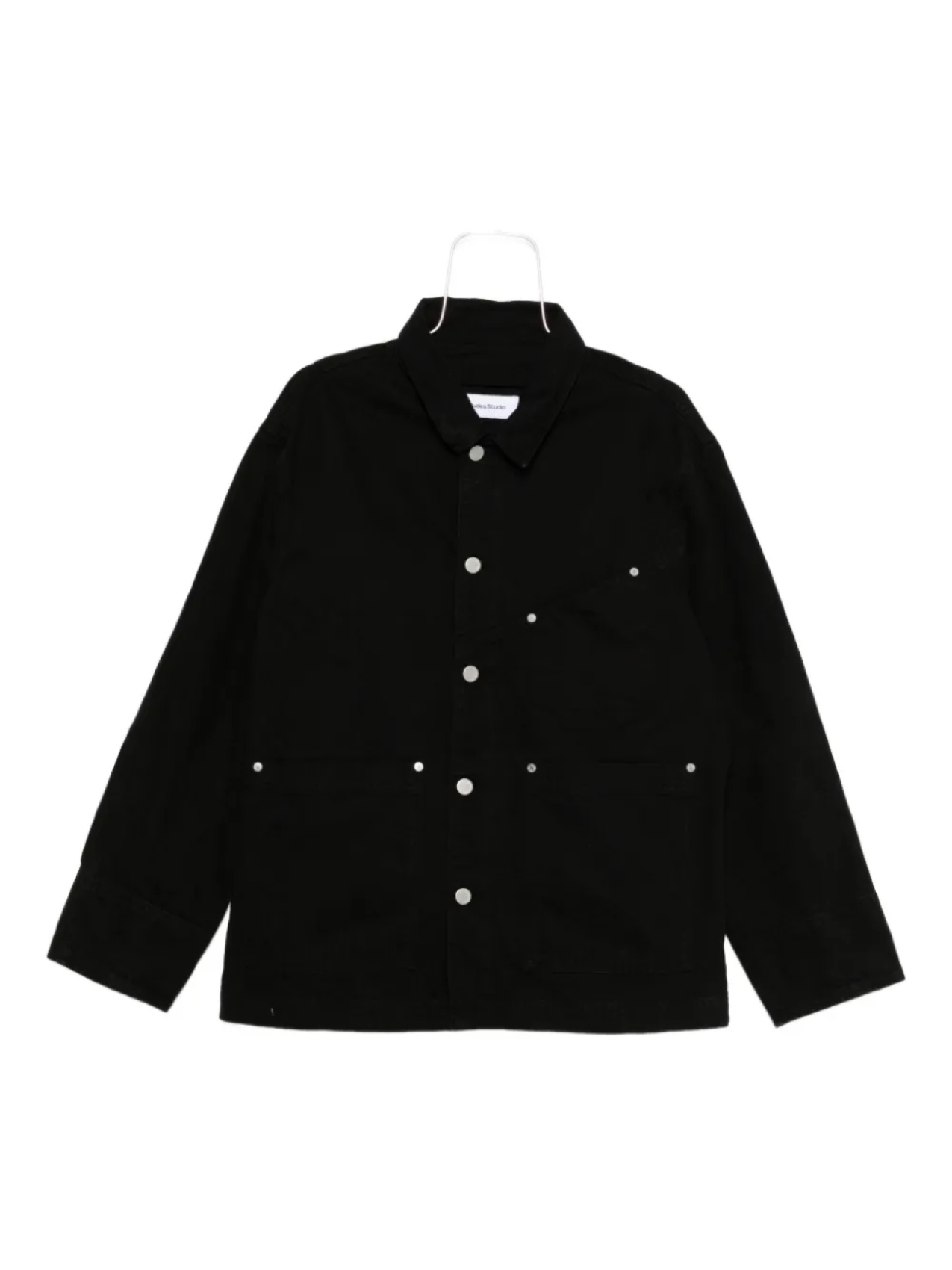 Саржевый жакет Études Studio на пуговицах, черный
Саржевый жакет Études Studio на пуговицах, черный