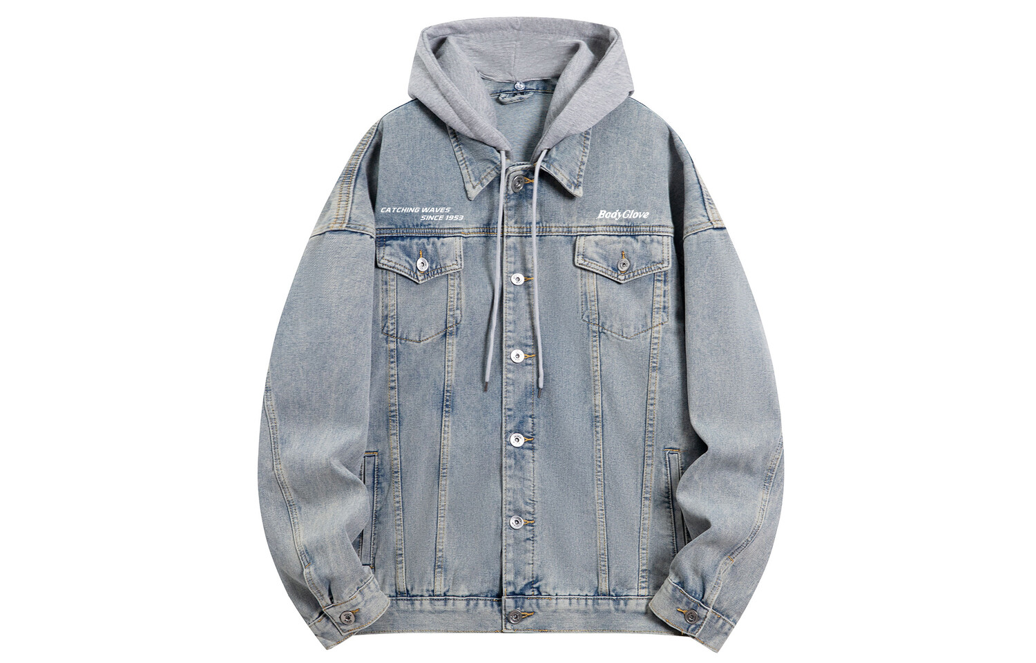 Джинсовая куртка унисекс Body Glove, синий
Джинсовая куртка унисекс Body Glove, синий