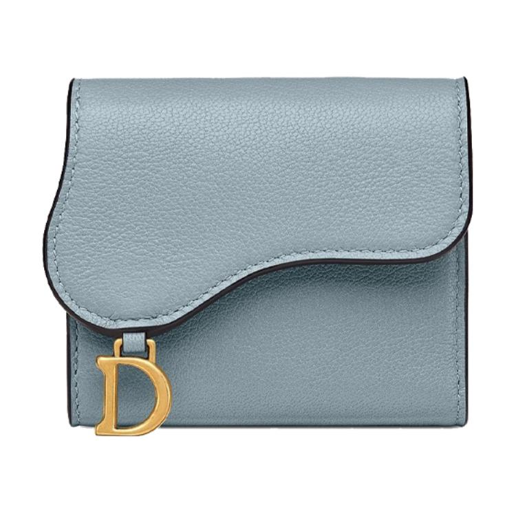 DIOR Женский кошелек из овчины лотос небесно-голубой
DIOR Женский кошелек из овчины лотос небесно-голубой