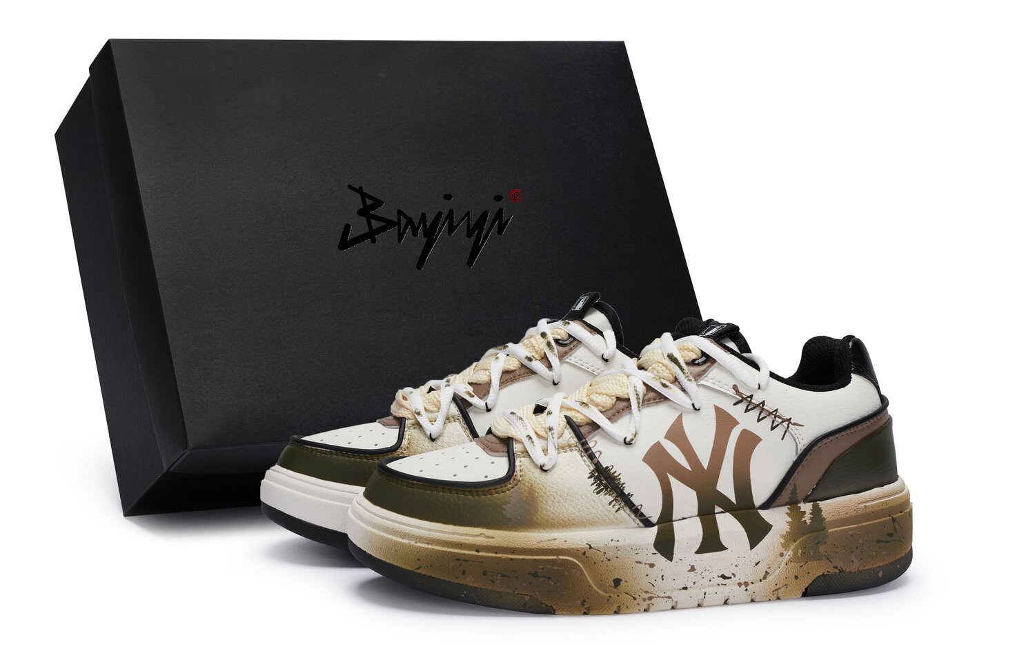 MLB Чанки лайнер скейтборд обувь унисекс лоу топ белый коричневый белый зеленый коричневый, цвет White Green Brown
MLB Чанки лайнер скейтборд обувь унисекс лоу топ белый коричневый белый зеленый коричневый, цвет White Green Brown