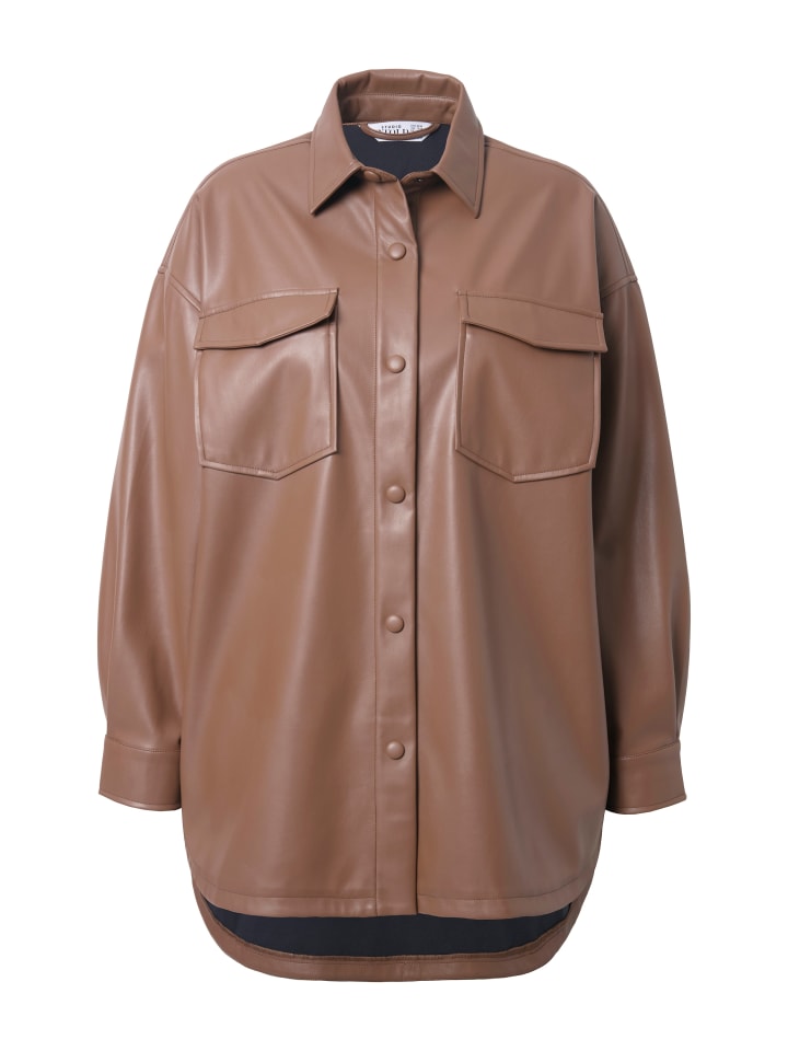 Блузка-рубашка темно-коричневого цвета Studio Untold
Блузка-рубашка темно-коричневого цвета Studio Untold