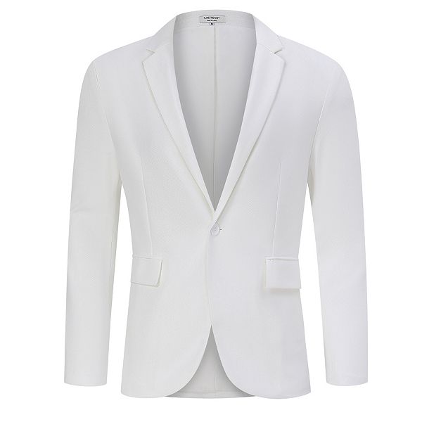 Мужской пиджак для рождественской вечеринки с принтом и шалью Clearflower, White
Мужской пиджак для рождественской вечеринки с принтом и шалью Clearflower, White