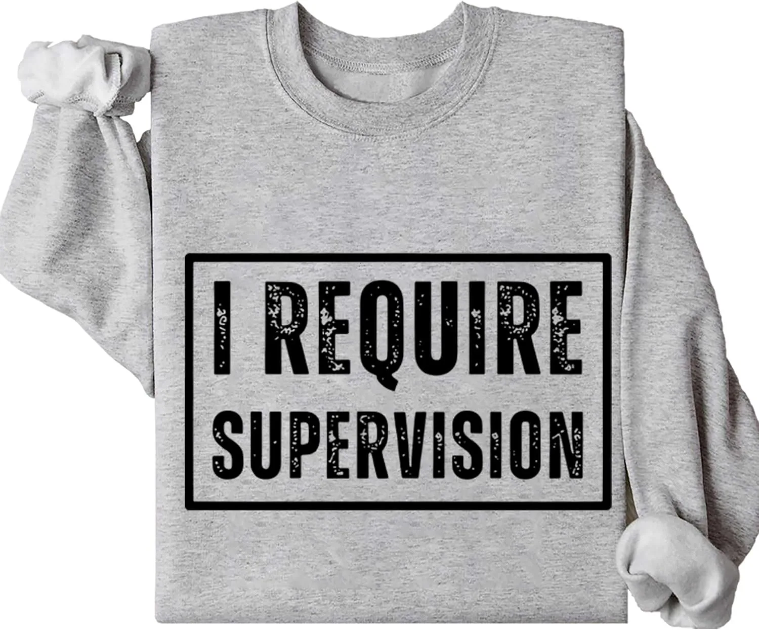 Толстовка с принтом "I Require Supervision" Kzggs
Толстовка с принтом "I Require Supervision" Kzggs