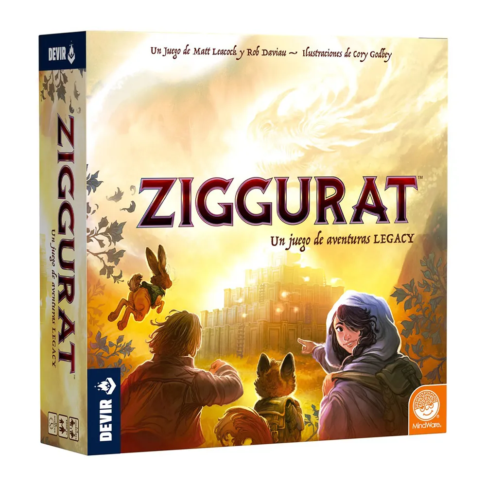 Настольная игра Devir Iberia Ziggurat, желтый
Настольная игра Devir Iberia Ziggurat, желтый